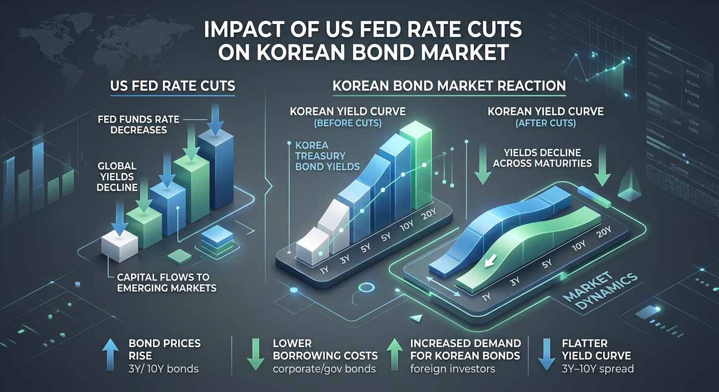 미국 금리인하가 한국 채권시장에 미치는 영향과 국채수익률 전망
