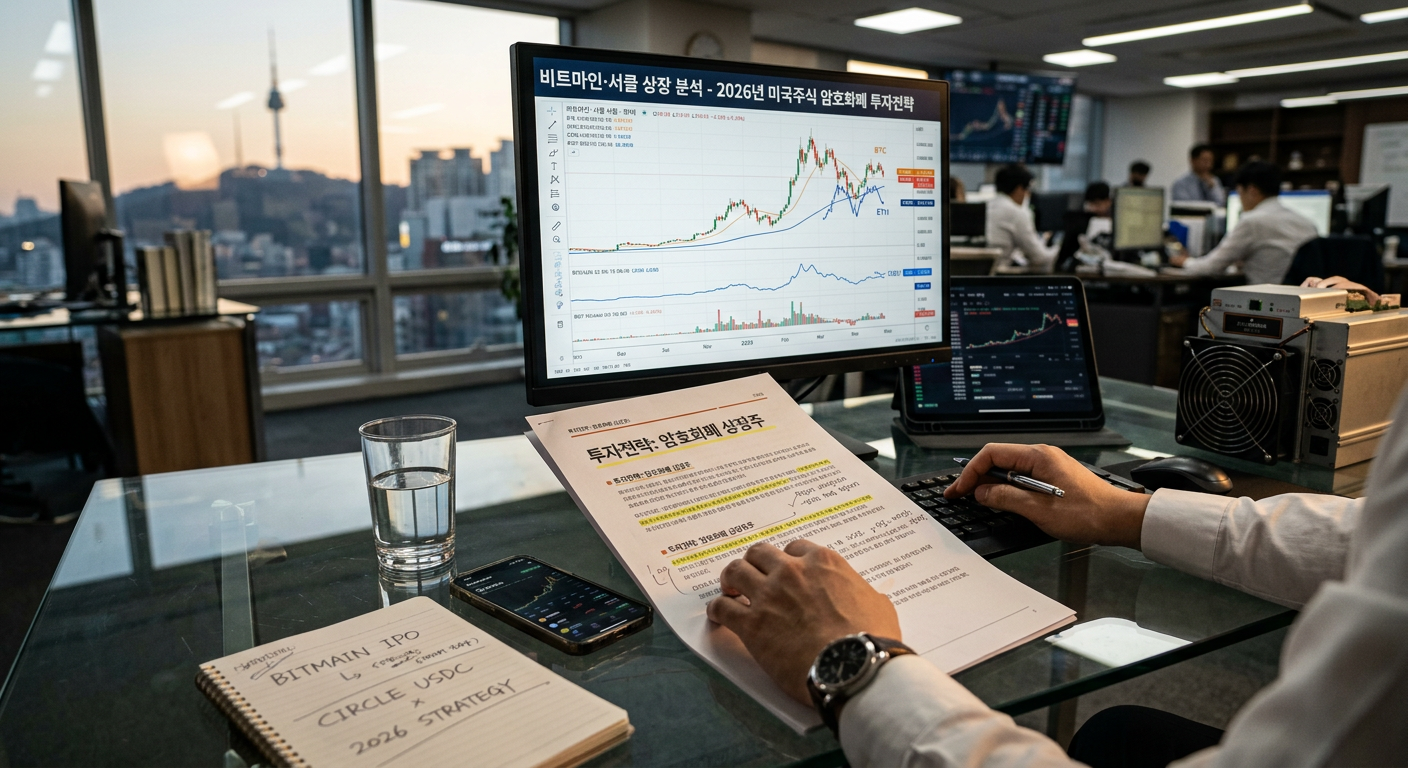 비트마인·서클 상장 분석 - 2026년 미국주식 암호화폐 투자전략