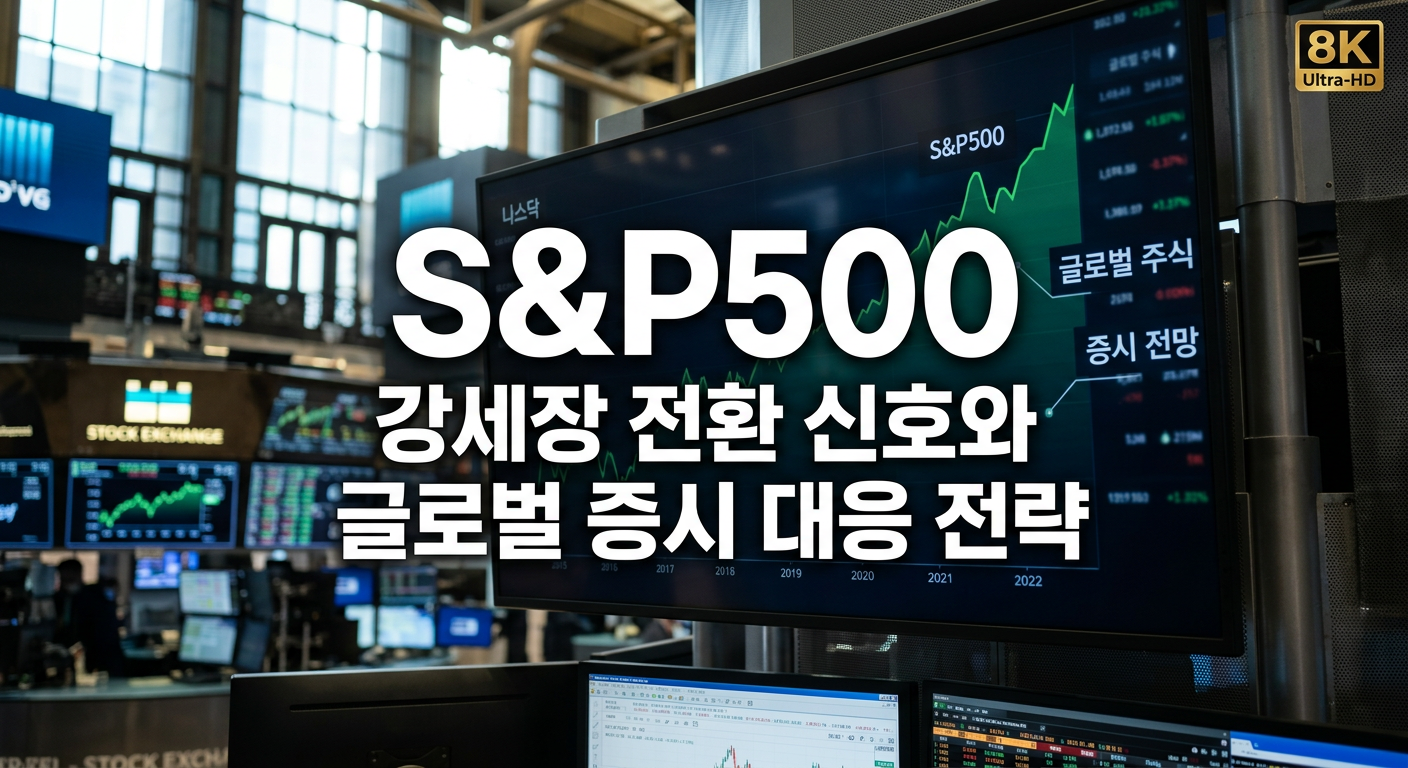 S&P500 강세장 전환 신호와 글로벌 증시 대응 전략