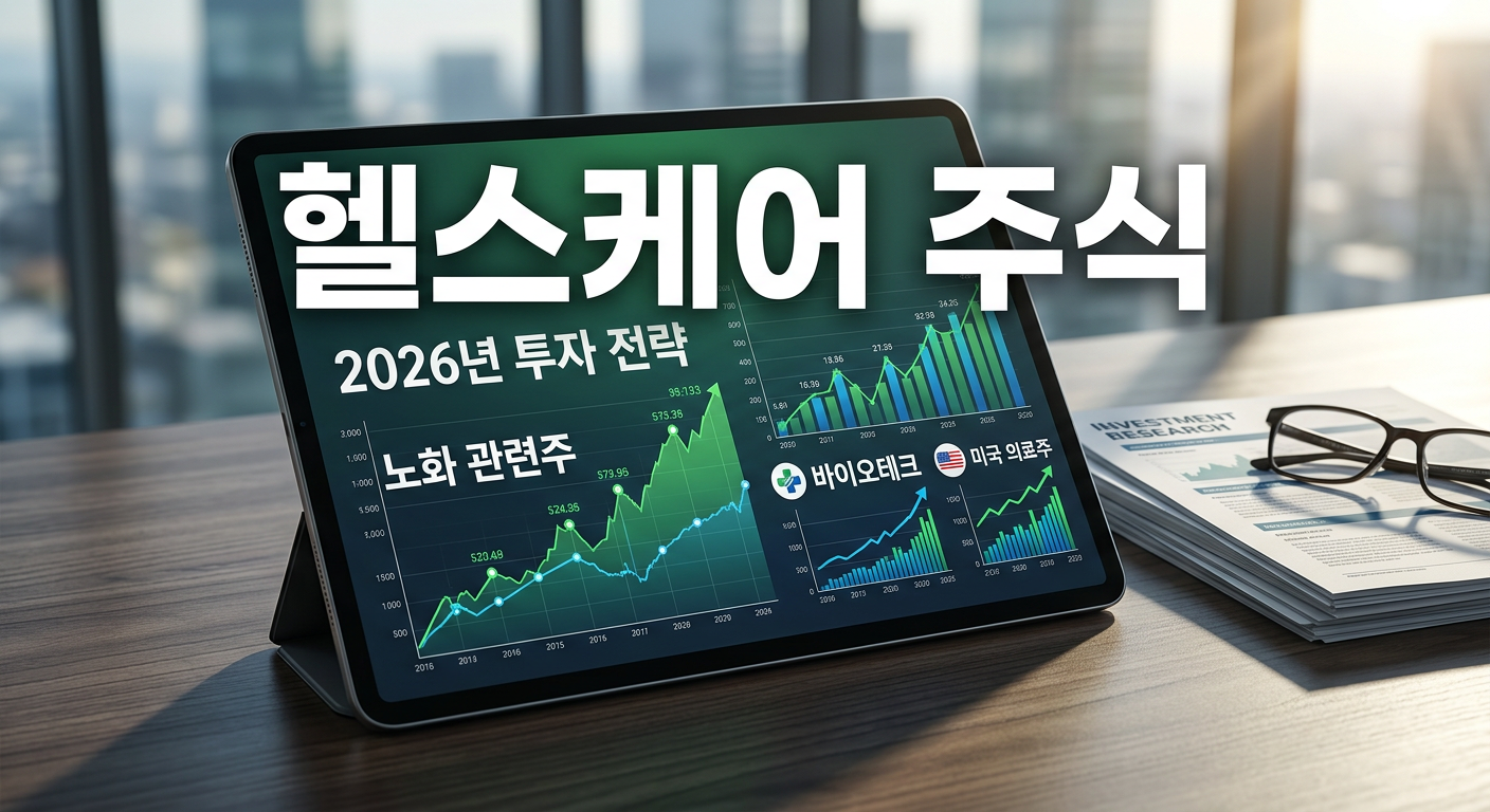 헬스케어 주식 투자 전략: 노화·바이오테크 급성장 섹터