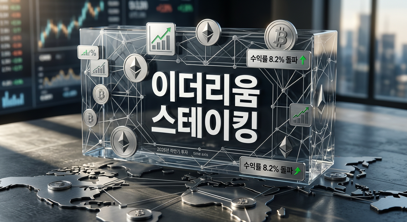 이더리움 스테이킹 수익률 8.2% 돌파, 하반기 투자