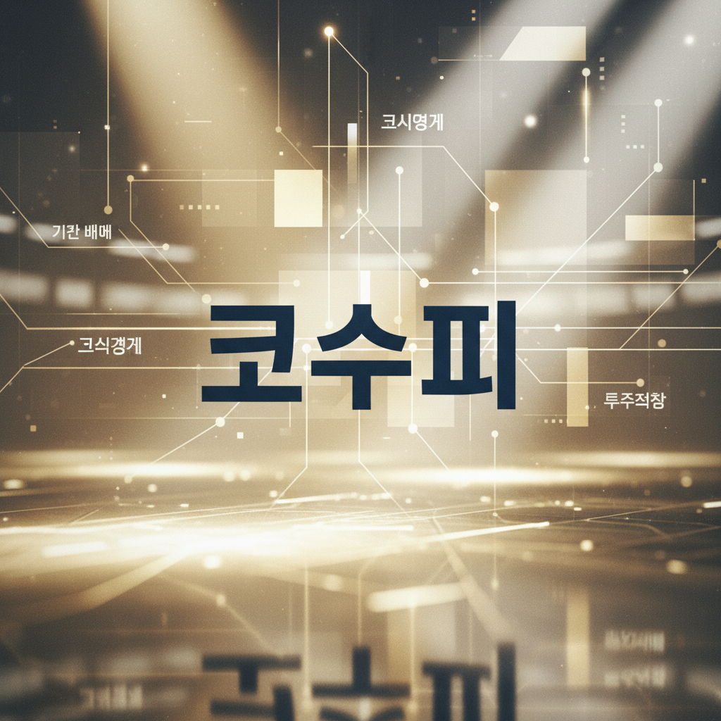 코스피 기관 매매 동향이 시장에 미치는 파급효과 시장 분석