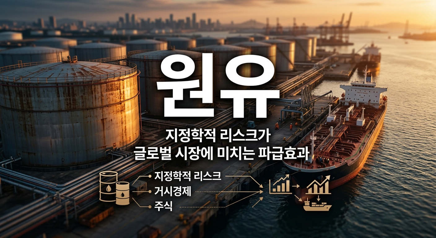 원유 지정학적 리스크가 글로벌 시장에 미치는 파급효과