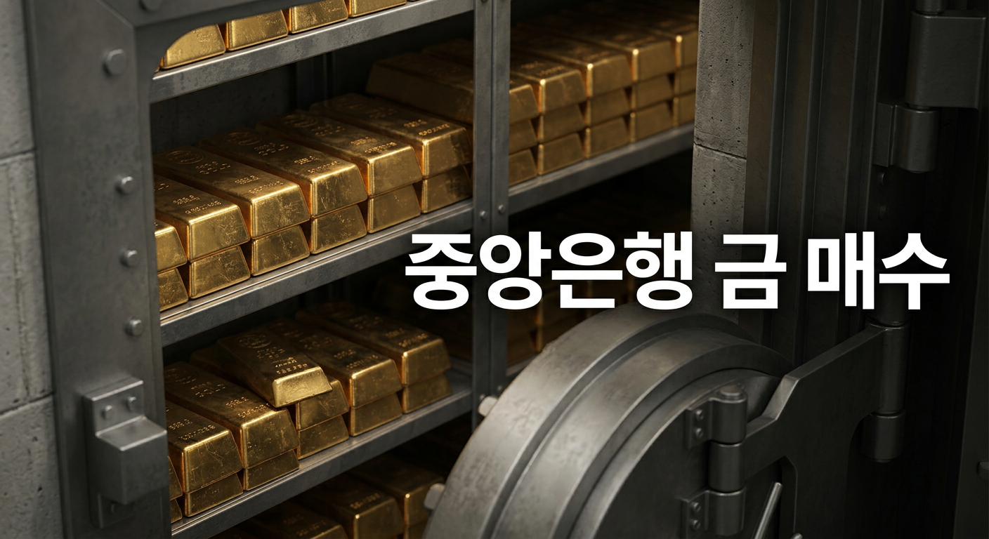 중앙은행들이 금을 쌓고 있는 진짜 이유와 시장 변화