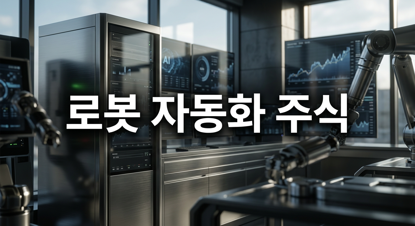 로봇 자동화 주식이 펀더멘털을 바꾸는 진짜 이유와 투자 관점