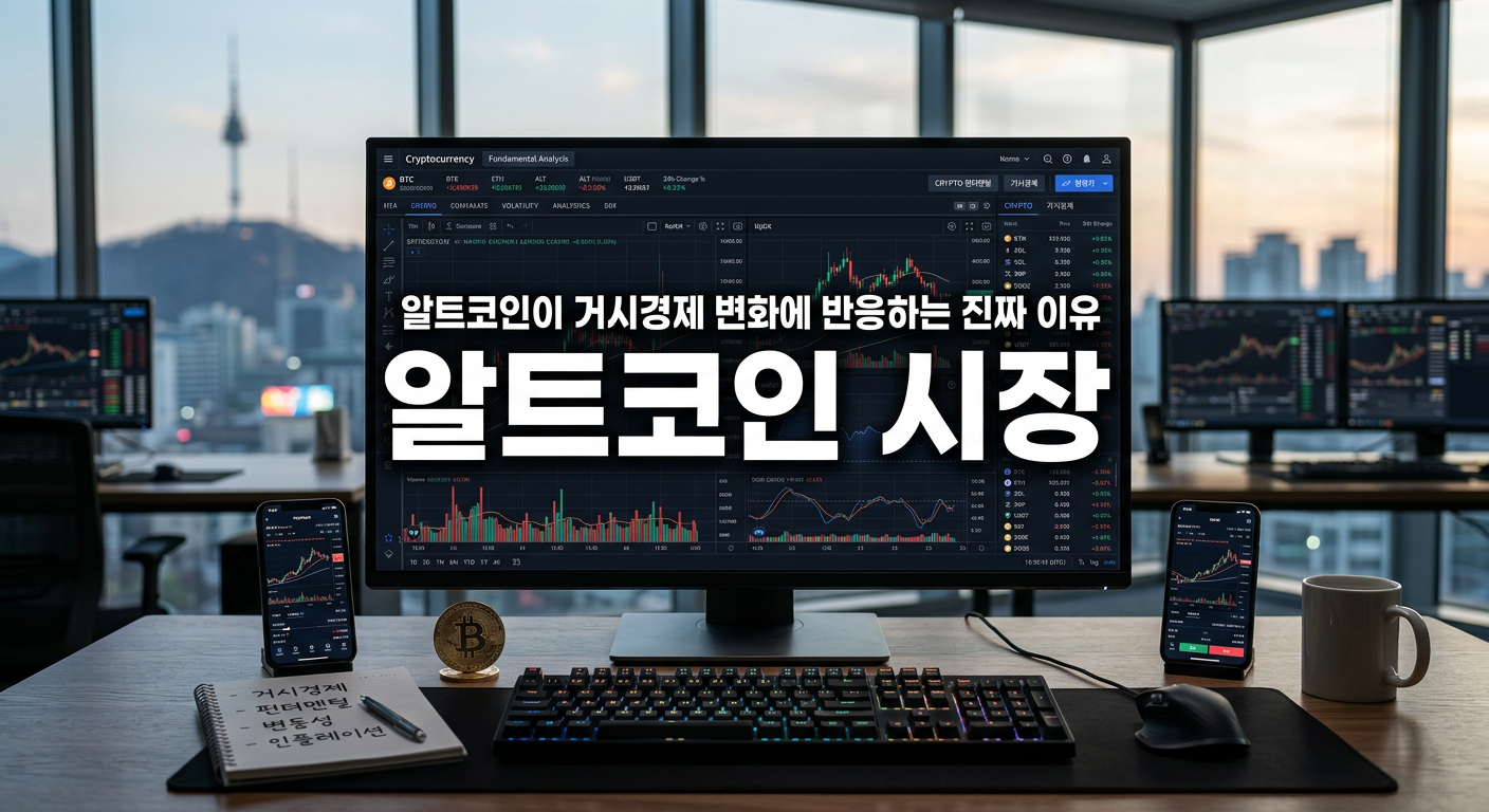 알트코인이 거시경제 변화에 반응하는 진짜 이유