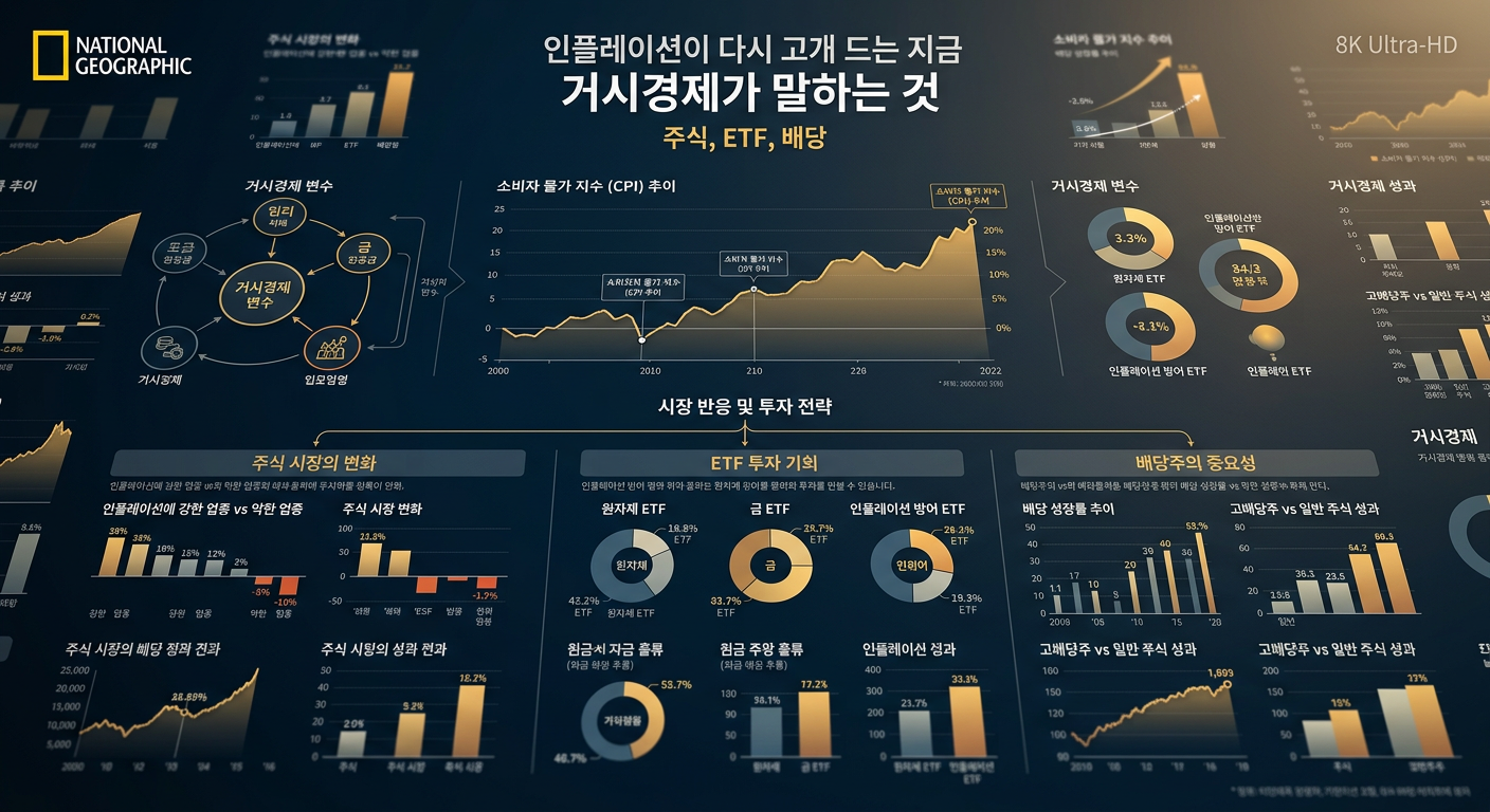 인플레이션이 다시 고개 드는 지금 거시경제가 말하는 것