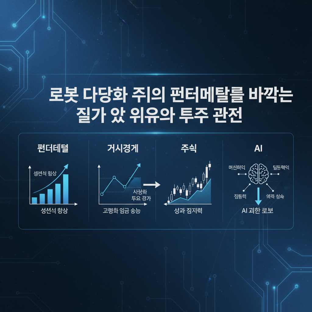 로봇 자동화 주식이 펀더멘털을 바꾸는 진짜 이유와 투자 관점