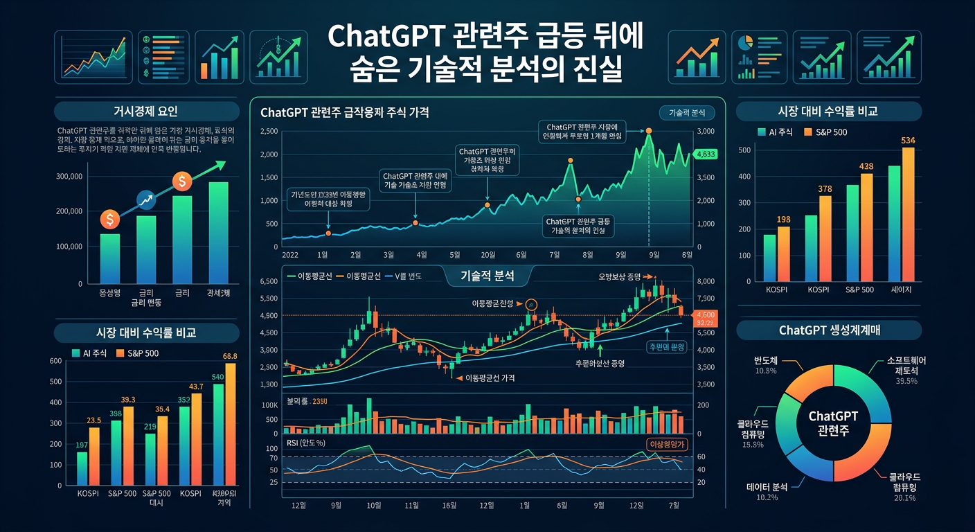 ChatGPT 관련주 급등 뒤에 숨은 기술적 분석의 진실